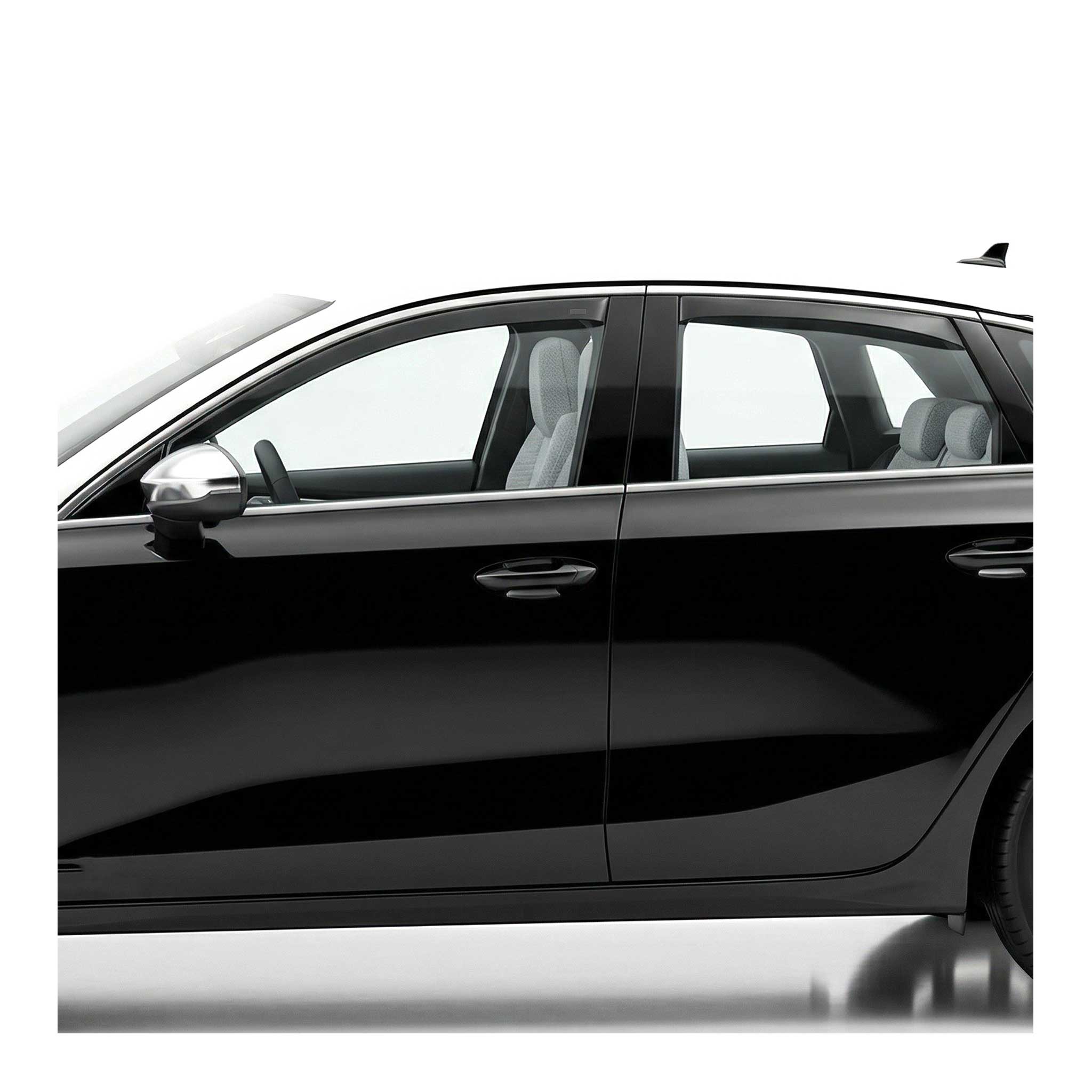 Windabweiser Regenabweiser für Audi A3 8Y Sportback 2020-2026 Dunkel Acryl 4tlg