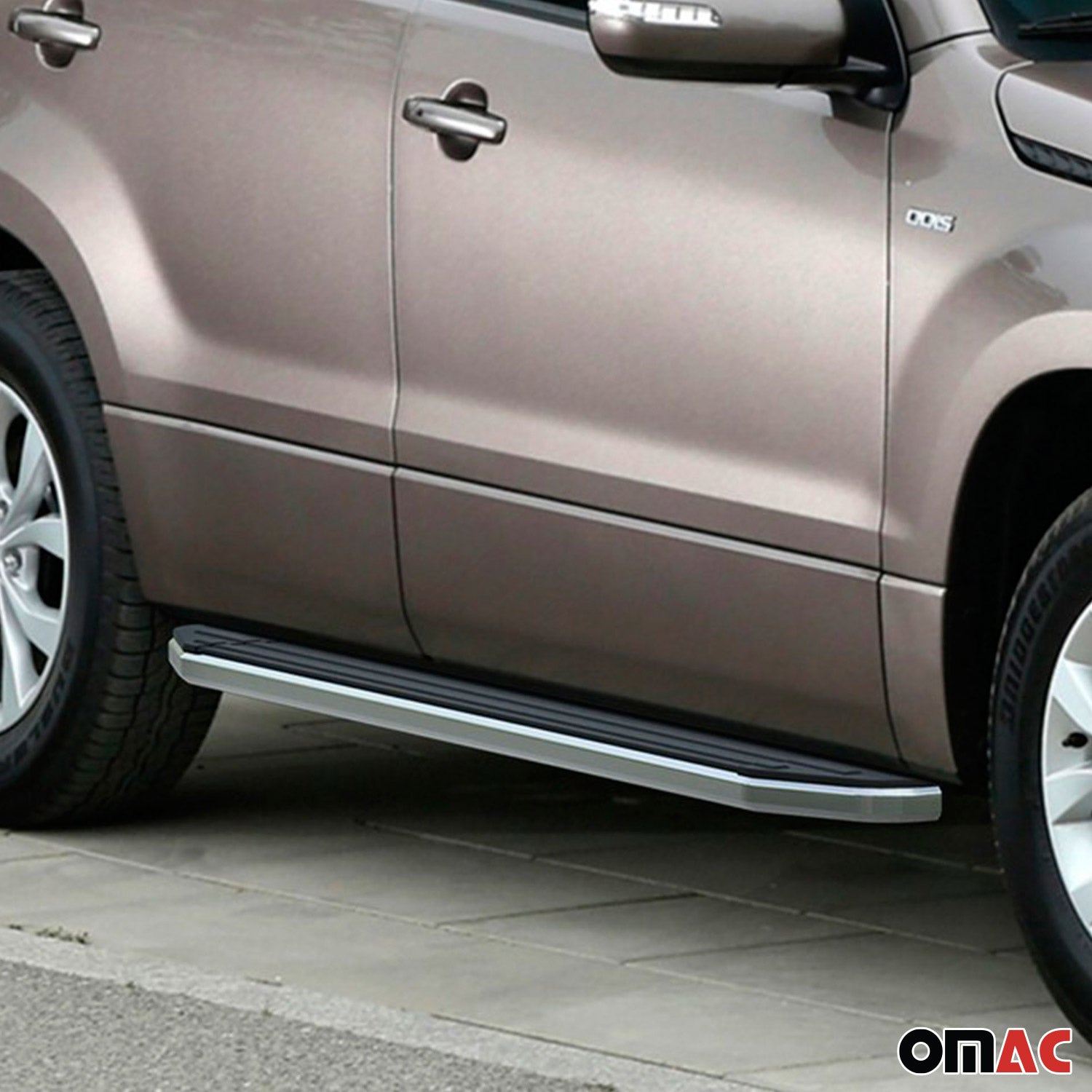 Trittbretter Seitenschweller für Suzuki Grand Vitara 2005-2016 ABE Alu