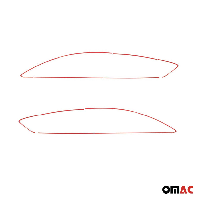 Fensterleisten Zierleisten für Opel Astra J 2010-2015 Schrägheck Edelstahl 12tlg