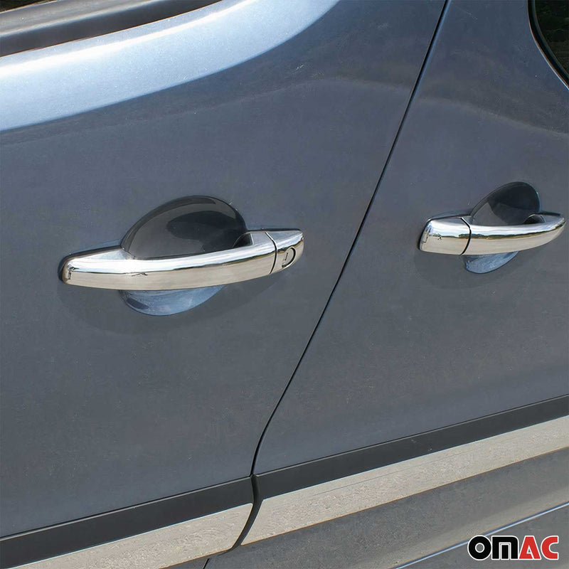 Türgriff Blende Türgriffkappen für Citroen C4 2004-2010 4-Tür Edelstahl 8x