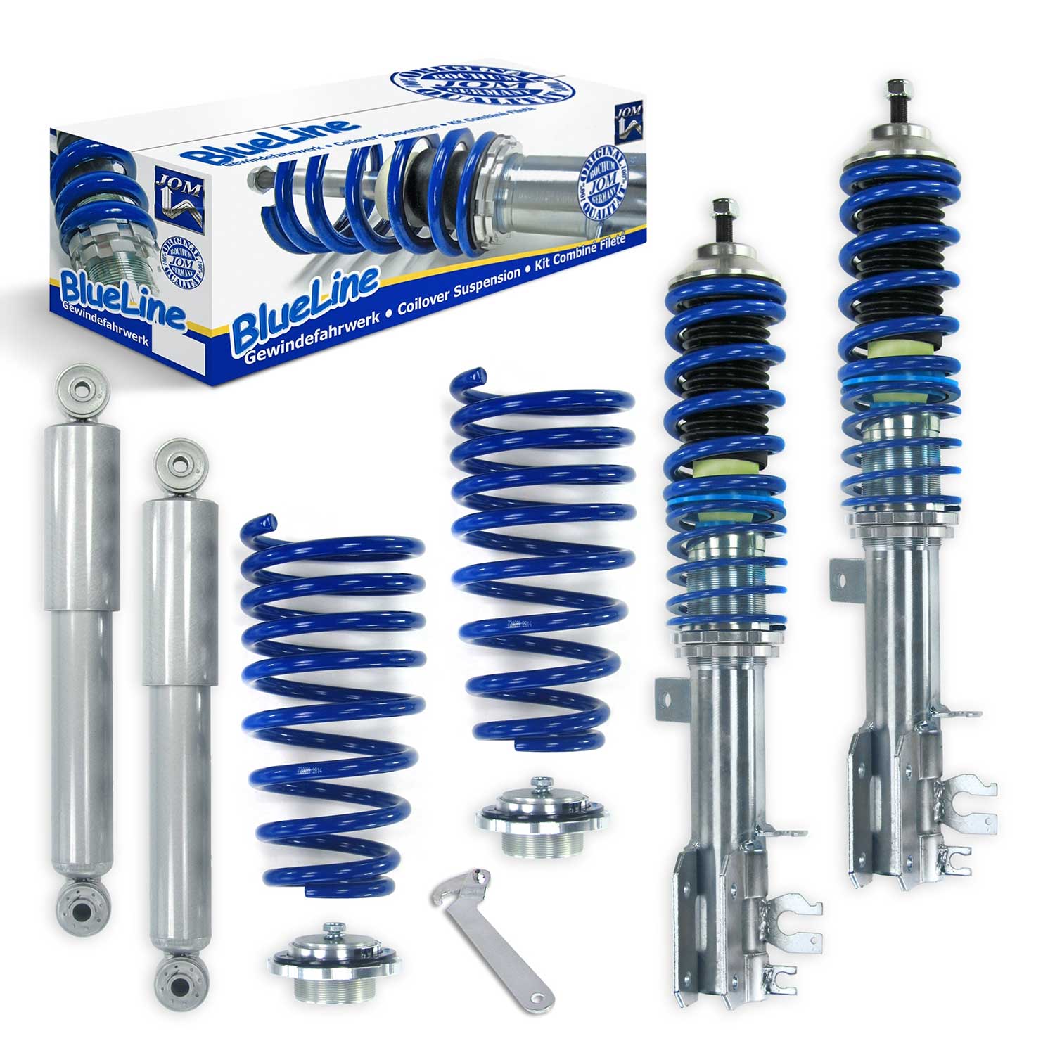 JOM Gewindefahrwerk für Fiat 500 (Typ 312) 1.2 8V/1.3/1.4 16V/Abarth 2007-