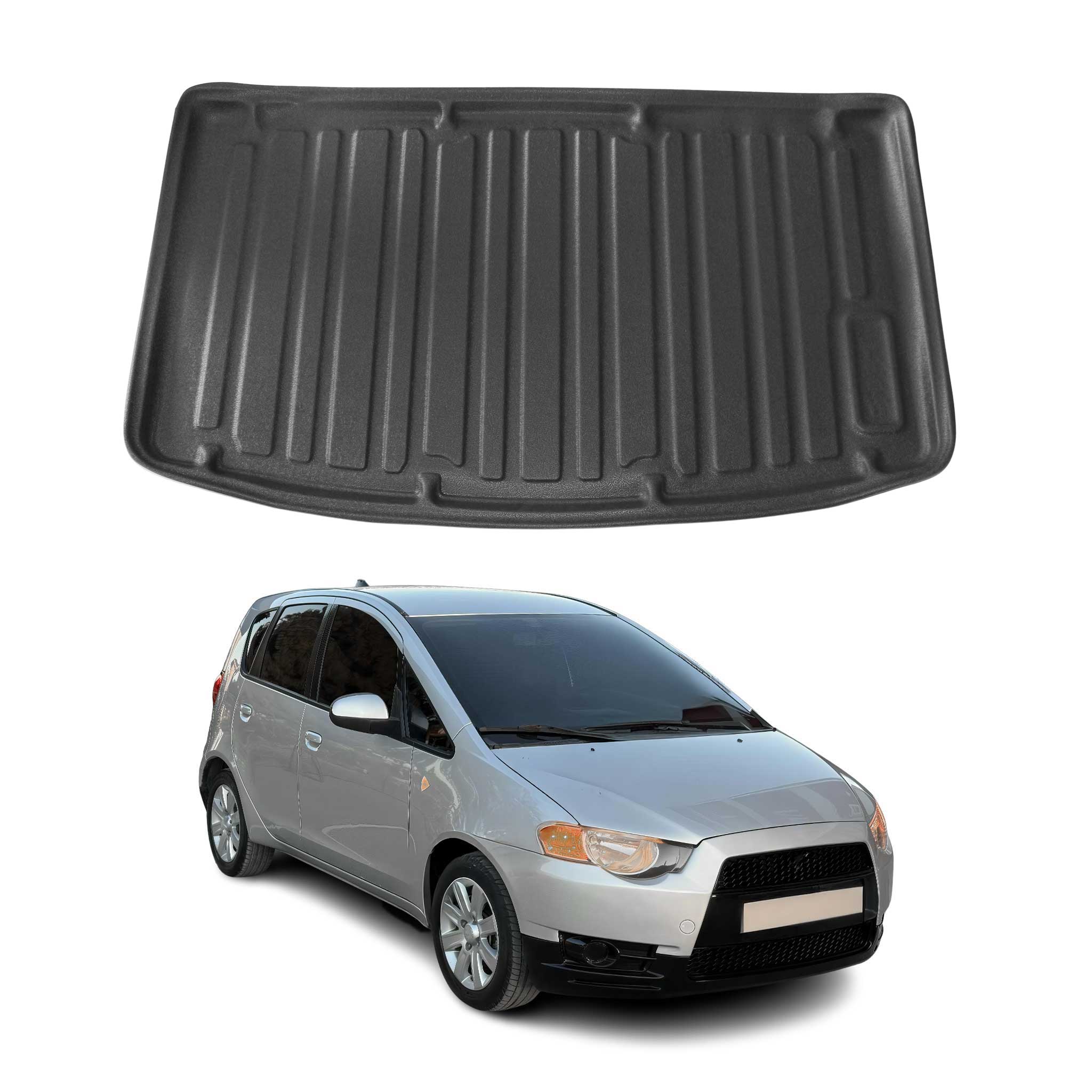 Kofferraumwanne Laderaumwanne für Mitsubishi Colt 2008-2013 Schrägheck Gummi TPE