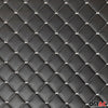 Upholstery fabric faux leather upholstery car fabric quilted car upholstery fabric grey