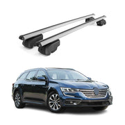 Dachträger Gepäckträger für Renault Talisman Grandtour 2016-2023 ABE Grau 2x