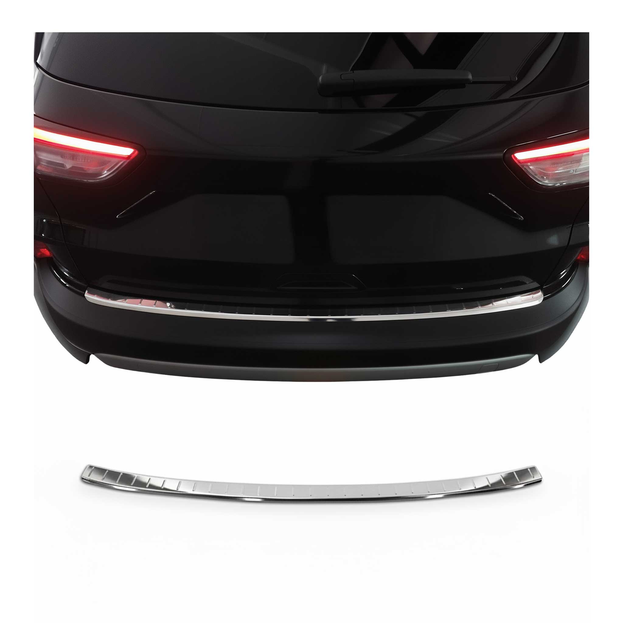 Ladekantenschutz Stoßstangenschutz für Ford Kuga III 2019-2024 Pre-FL Chrom