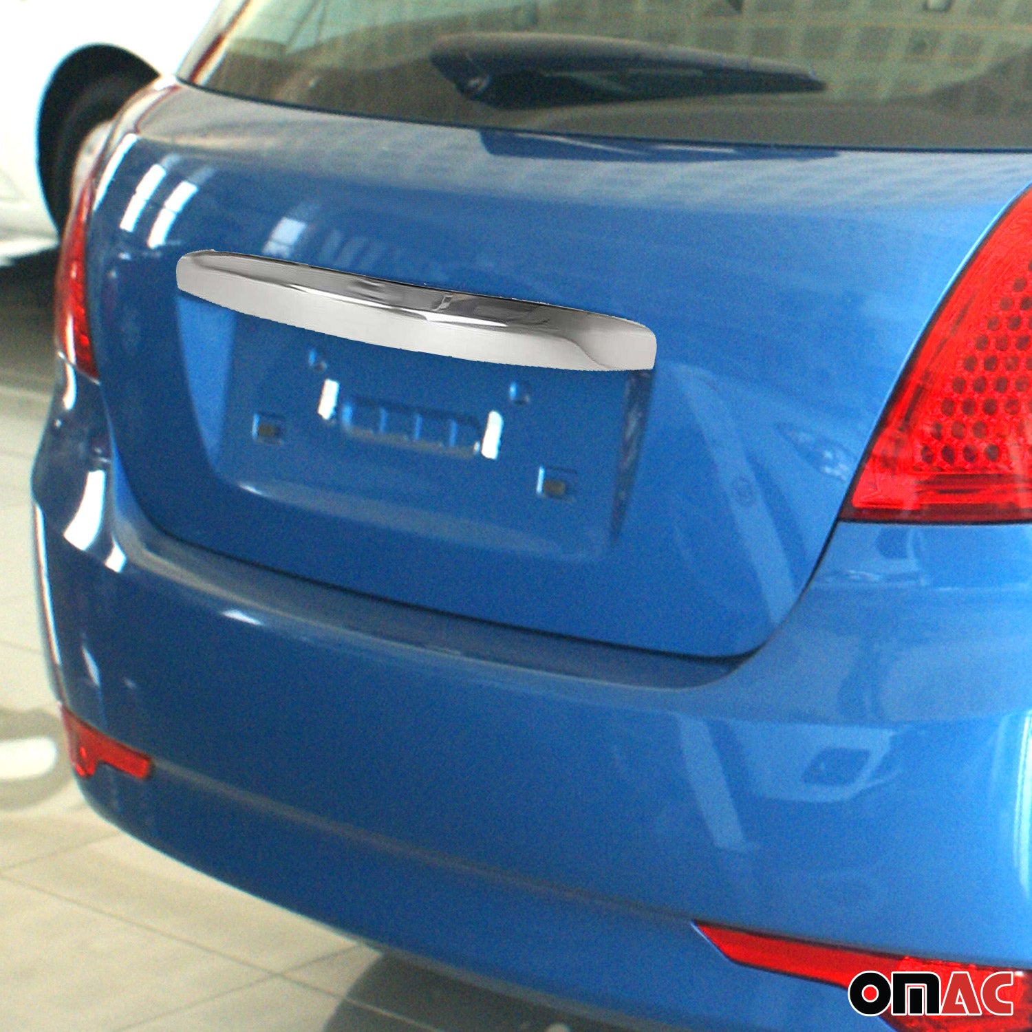 Kofferraumleiste Heckleiste für Kia Ceed SW Combi 2007-2012 Edelstahl Chrom