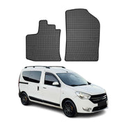 OMAC Gummi Fußmatten für Dacia Dokker 2012-2021 Automatten Gummi Schwarz 2tlg