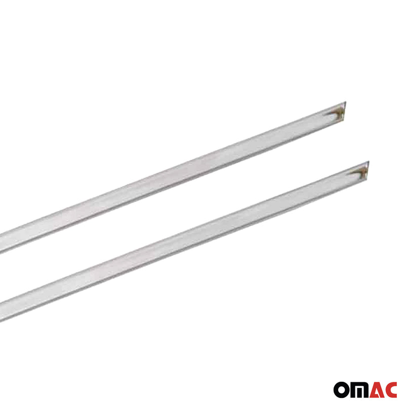 Radiator grille strips grill strips for Ford Transit Courier 2014-2018 chrome 2x