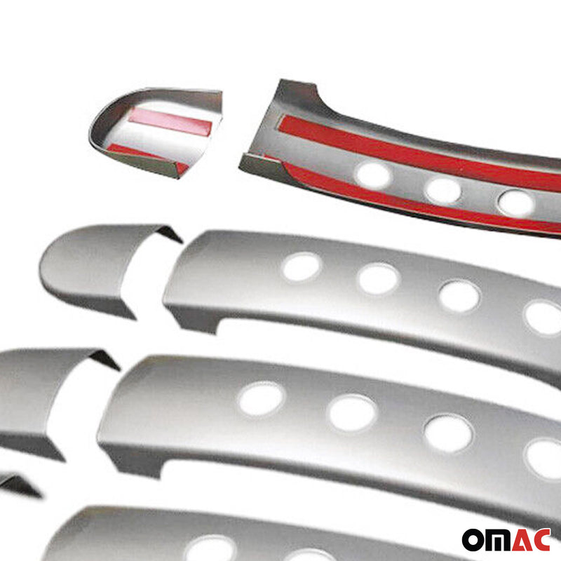Türgriff Blende Türgriffkappen für Seat Mii 2011-2025 4-Tür Chrom Matt Silber 8x