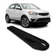 Trittbretter Seitenschweller für Ssangyong Korando C 2011-2019 Alu Schwarz