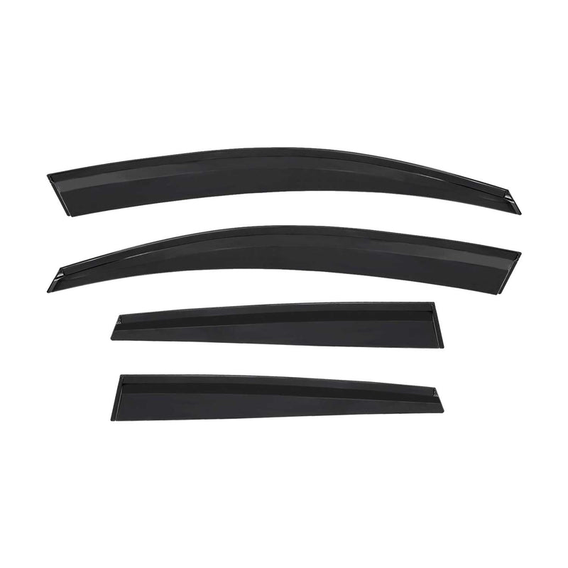 Windabweiser Regenabweiser für Renault Clio 5 2019-2025 Schwarz 4x
