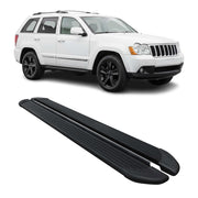 Schweller Trittbretter Schweller für Jeep Grand Cherokee 2005-2011 Alu Schwarz