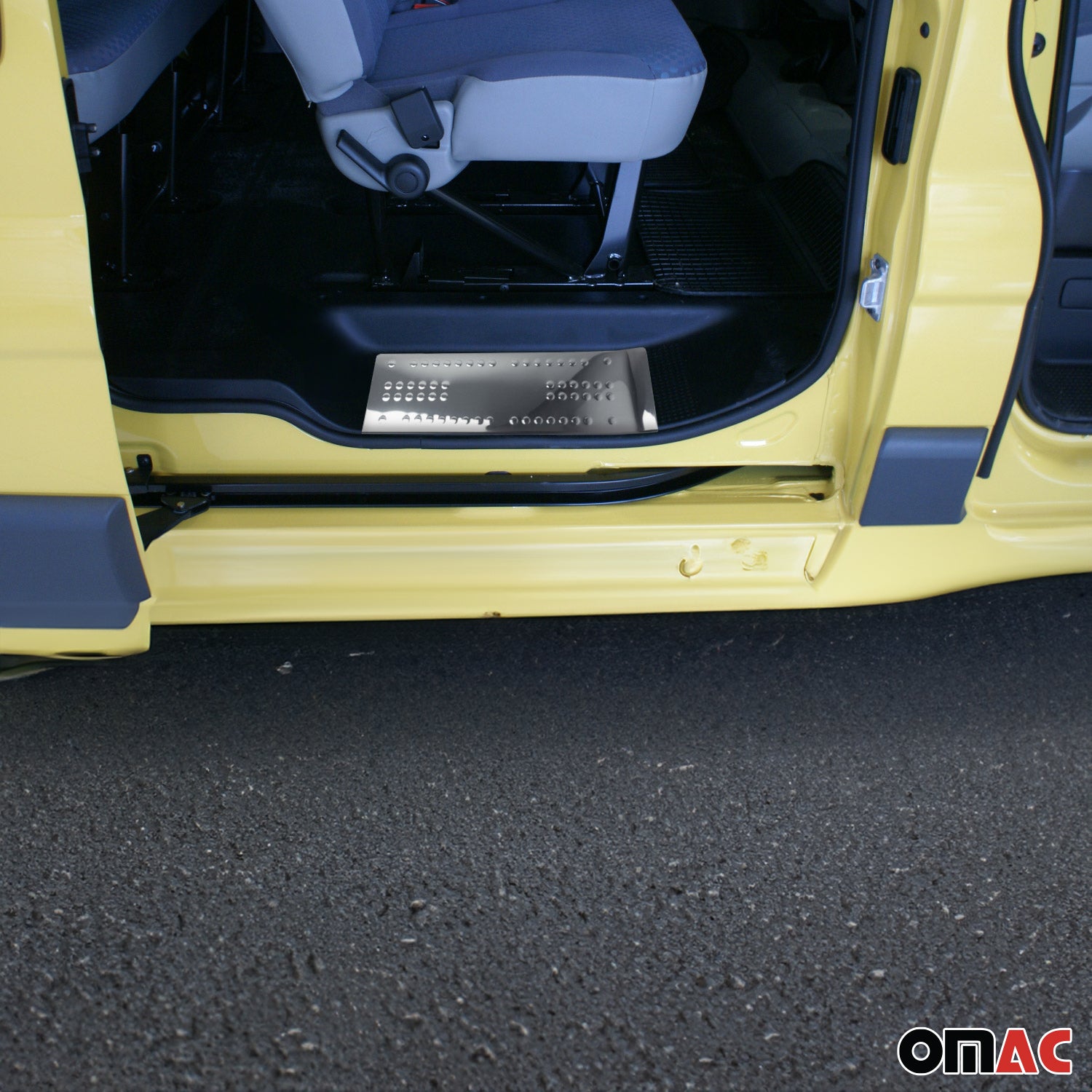 Einstiegsleisten Türschweller für Renault Trafic II III 2001-19 Edelstahl Chrom