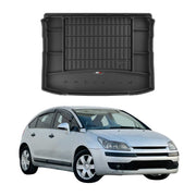 OMAC Gummi Kofferraumwanne für Citroen C4 2004-2010 TPE Laderaumwanne Schwarz