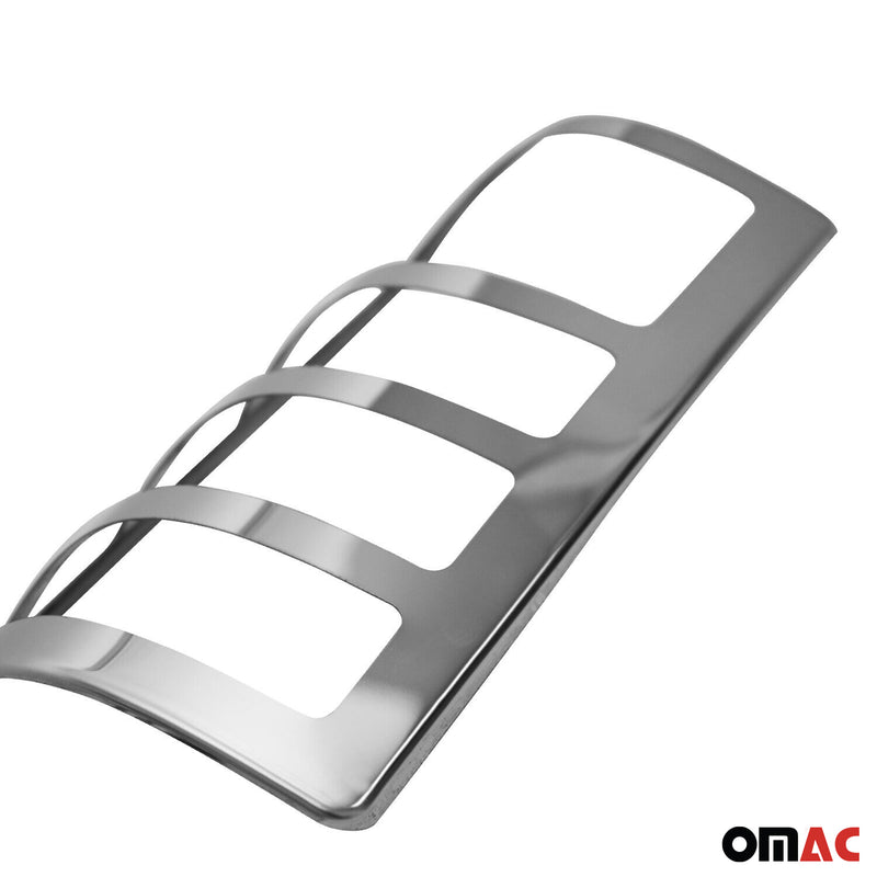 Rücklicht Leisten Heckleuchte für Peugeot Partner 1996-2008 Edelstahl Silber 2x