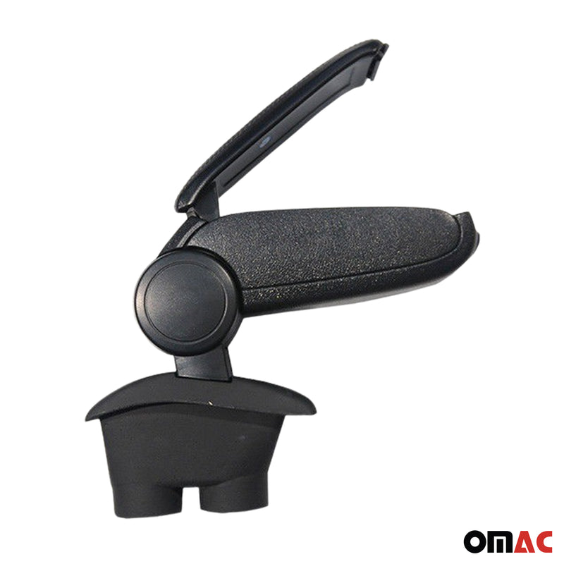 Mittelarmlehne Armlehne Mittelkonsole für Peugeot 208 2012-2019 PU-Leder Schwarz