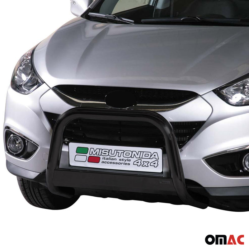 Front guard for Hyundai ix35 2009-2015 ø63mm steel black