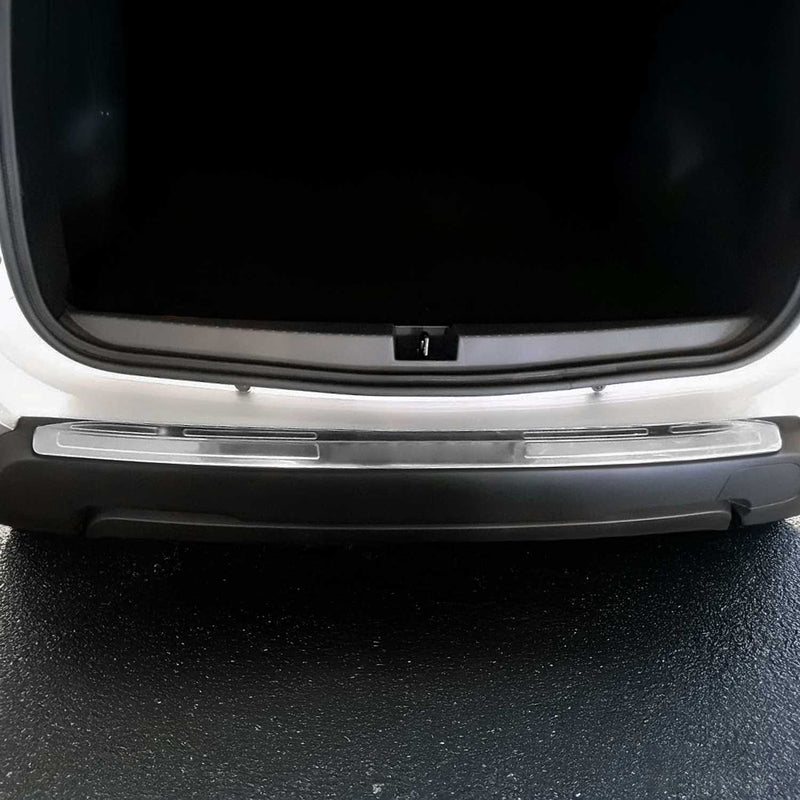 Ladekantenschutz Stoßstangenschutz für Dacia Duster 2018-2024 Edelstahl Silber