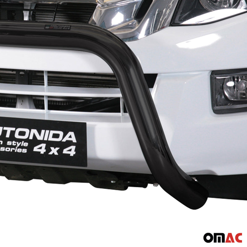 Frontbügel Frontschutzbügel für Isuzu D-Max 2012-2019 ø76mm Stahl Schwarz Schutz