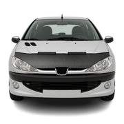 Haubenbra Steinschlagschutz Bonnet Bra für Peugeot 206 1998-2010 Carbon Halb