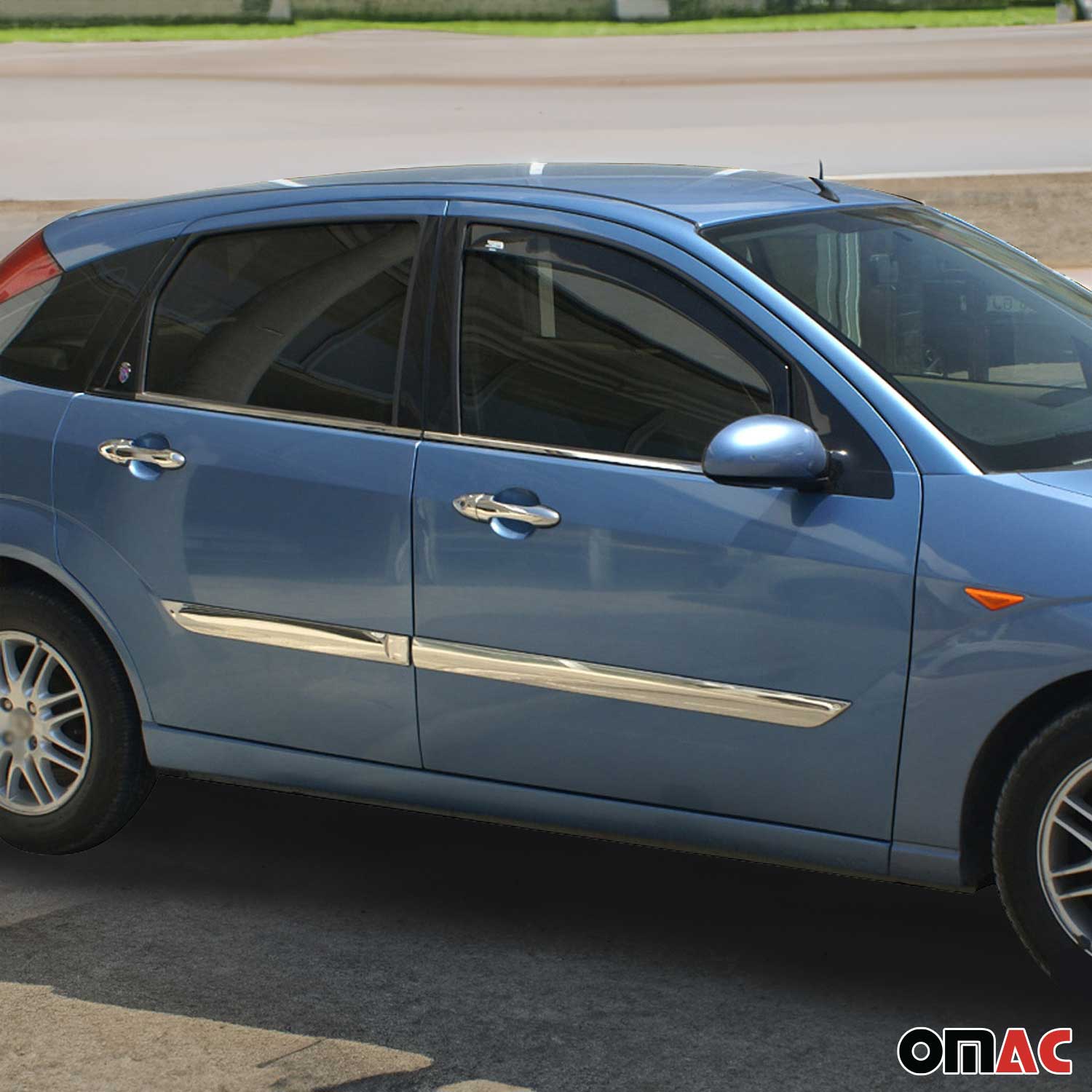 Chrom Türgriff Blende für Ford Focus 1998-2004 4-Tür Edelstahl 8tlg
