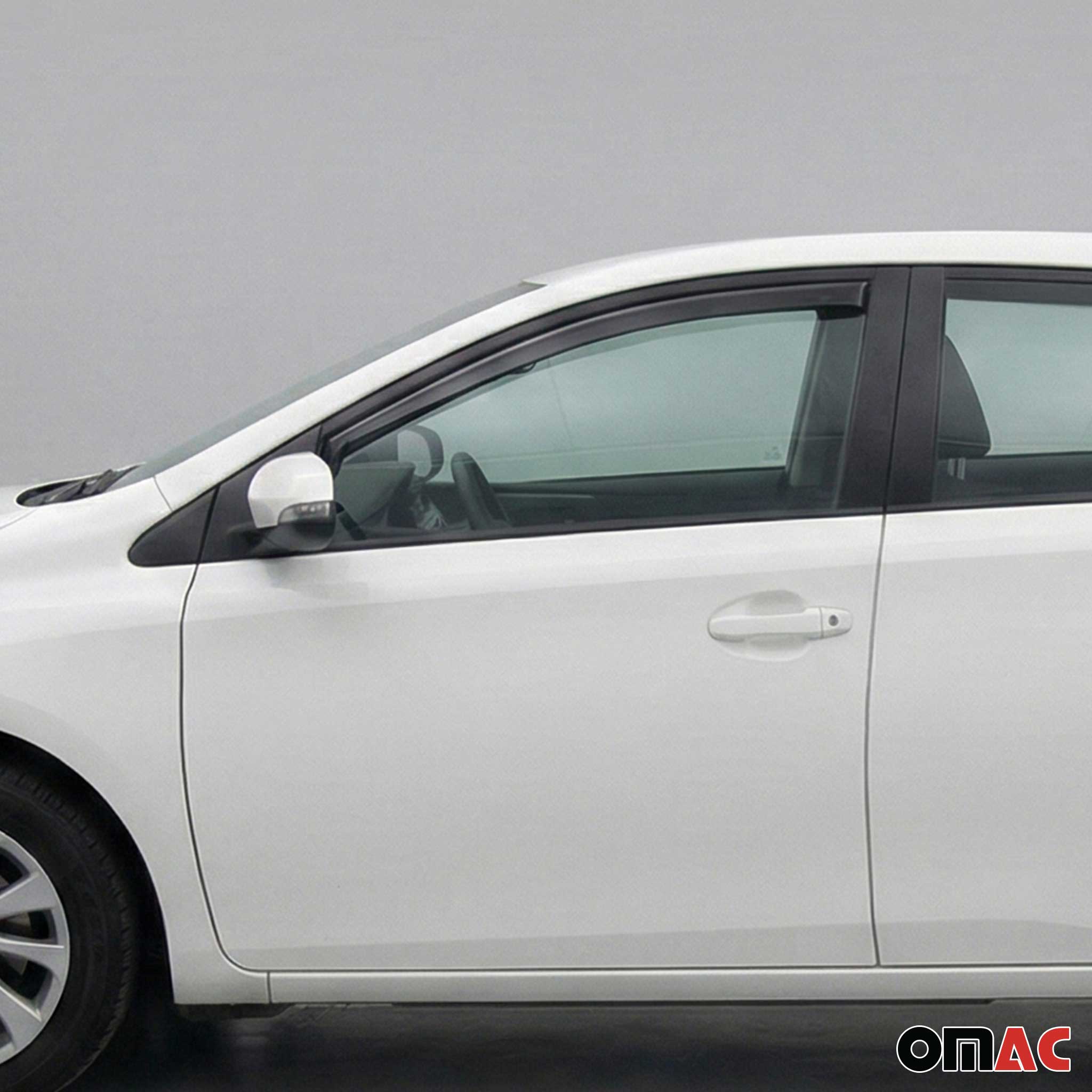 Windabweiser Regenabweiser für Kia Ceed wagon 2012-2018 Dunkel Acryl 2tlg