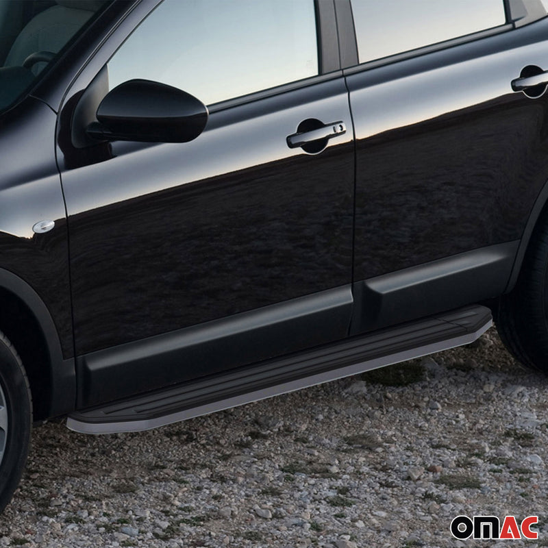 Trittbretter Seitenschweller für Nissan X-Trail 2007-2015 ABE Alu