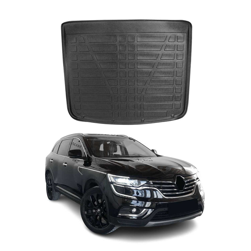 Kofferraumwanne Laderaumwanne für Renault Koleos 2016-2025 Gummi TPE Schwarz