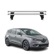 Menabo Dachträger für Renault Grand Scenic mk4 2016-2022 50kg Alu Silber 2x