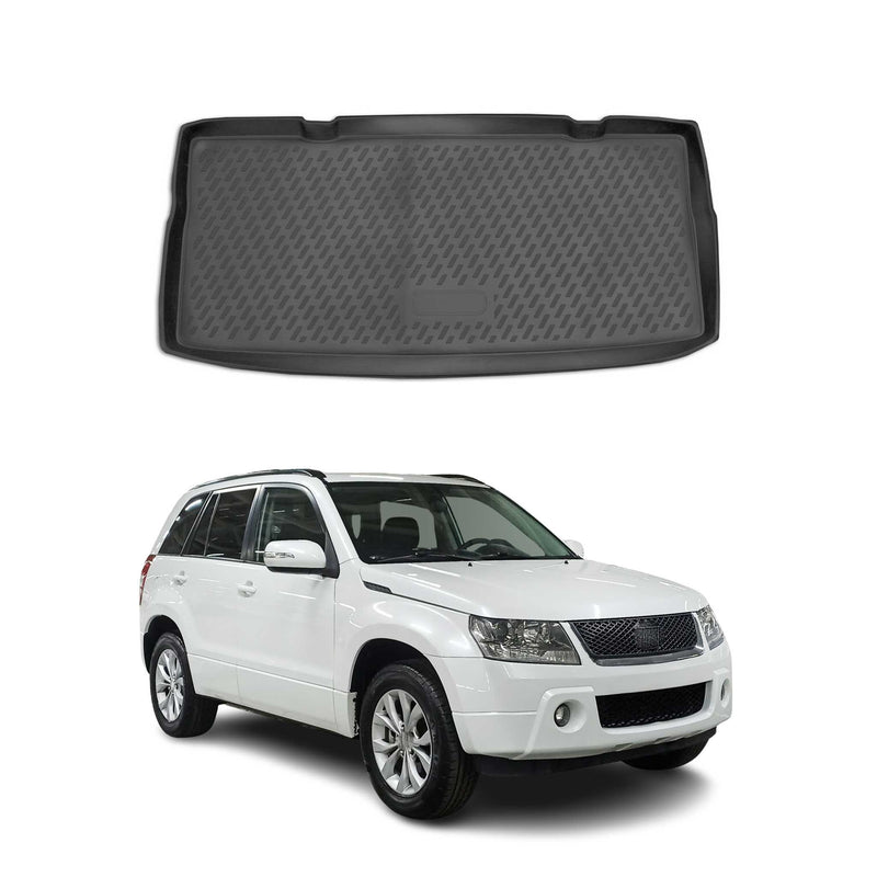Kofferraummatte Kofferraumwanne für Suzuki Grand Vitara 2005-2021 Gummi TPE
