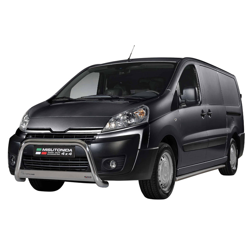 Frontbügel Frontschutzbügel für Toyota Proace 2016-2019 ø63mm Silber Schutz