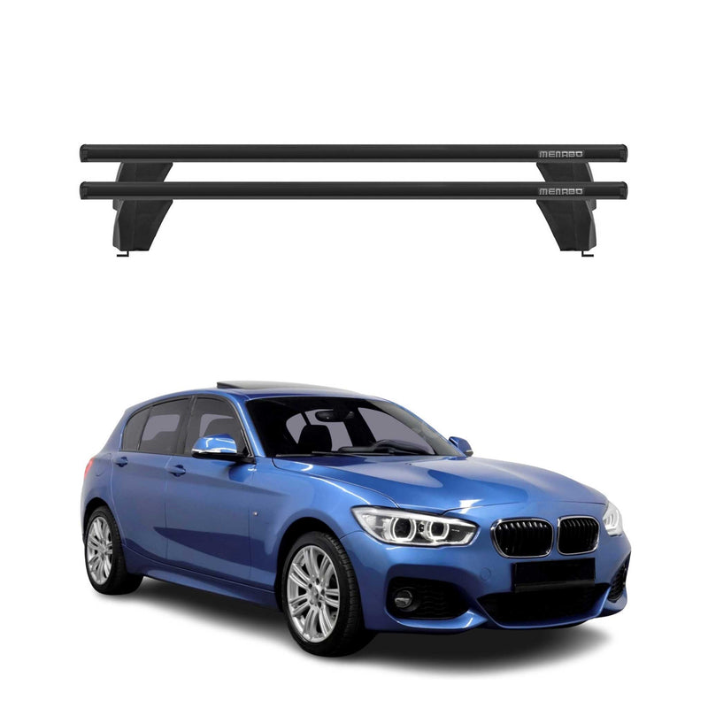 Menabo Dachträger für BMW 1er F20 F21 2012-2019 75kg Schwarz Alu 2x