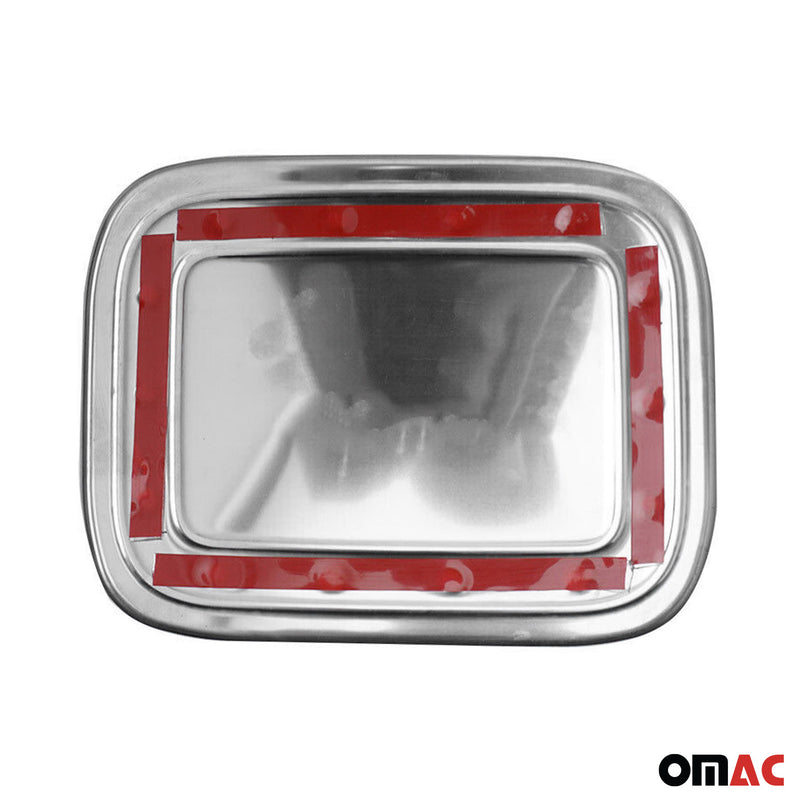 Tankdeckel Blenden Tankverschluss für VW Caddy 2003-2015 Edelstahl Silber Chrom