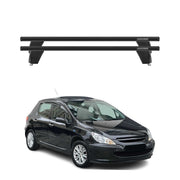 Menabo Dachträger Grundtäger für Peugeot 307 2001-2008 3tür 75kg Alu Schwarz 2x