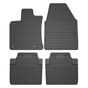 OMAC Gummi Fußmatten für Nissan Qashqai +2 J10 2006-2013 Automatten Schwarz 4x