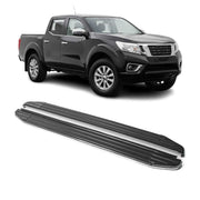 Trittbretter Seitenschweller für Nissan Navara 2015-2024 ABE Alu