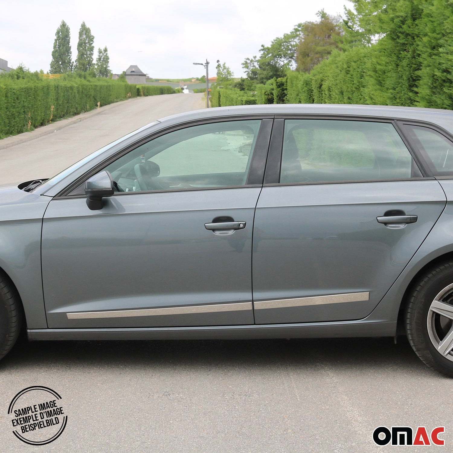 Türschutz Türleiste Seitentürleiste für VW Golf 2012-2019 Edelstahl Chrom 4x