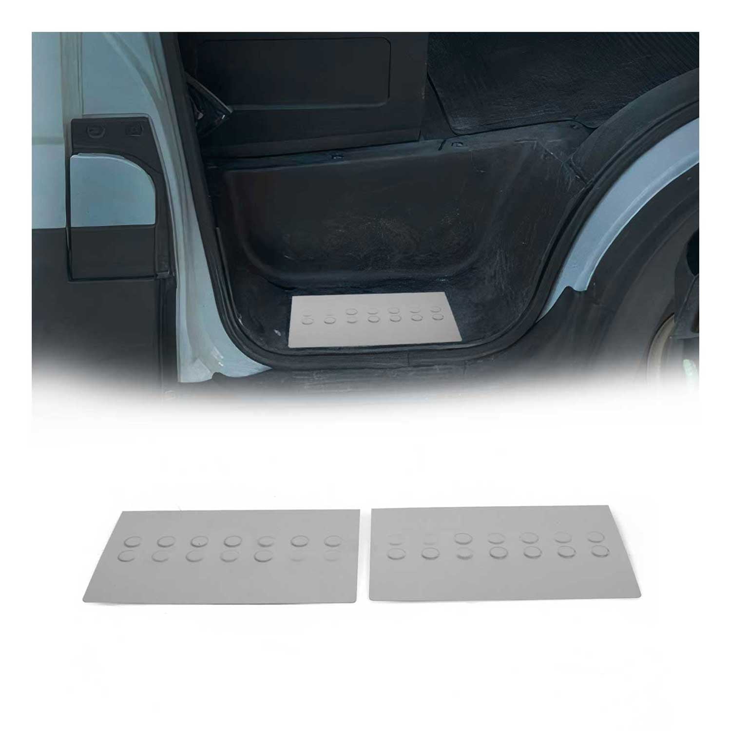 Einstiegsleisten Türschweller für Iveco Daily 2014-2026 Edelstahl Chrom 2tlg