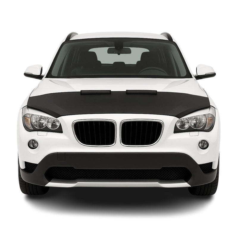 Haubenbra Steinschlagschutz Bonnet Bra für BMW X1 E84 2009-2015 Schwarz Halb