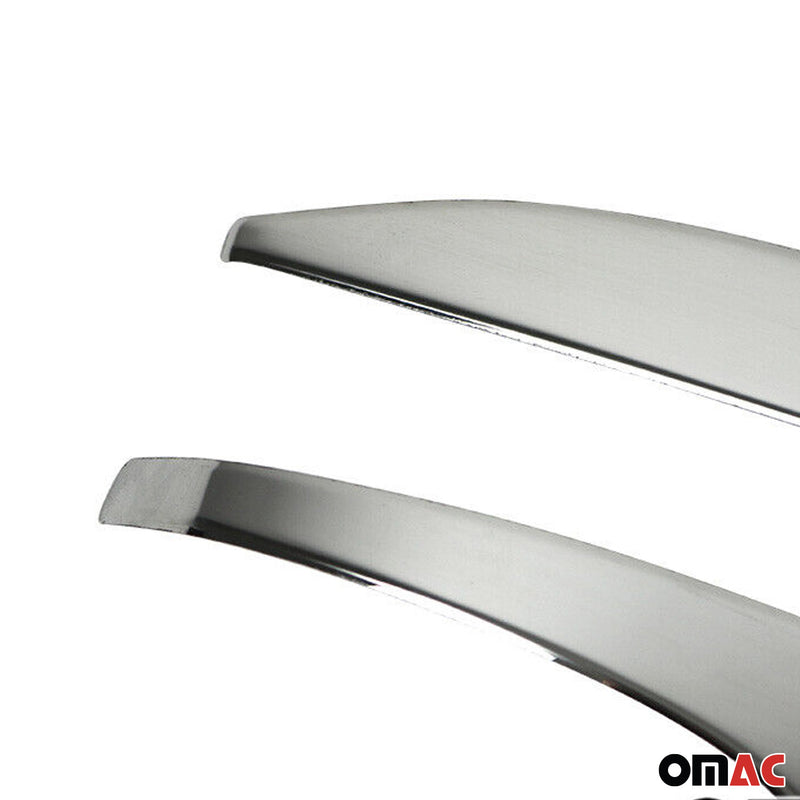 Spiegelkappen Leiste für Toyota RAV4 2013-2018 Edelstahl Silber 2tlg