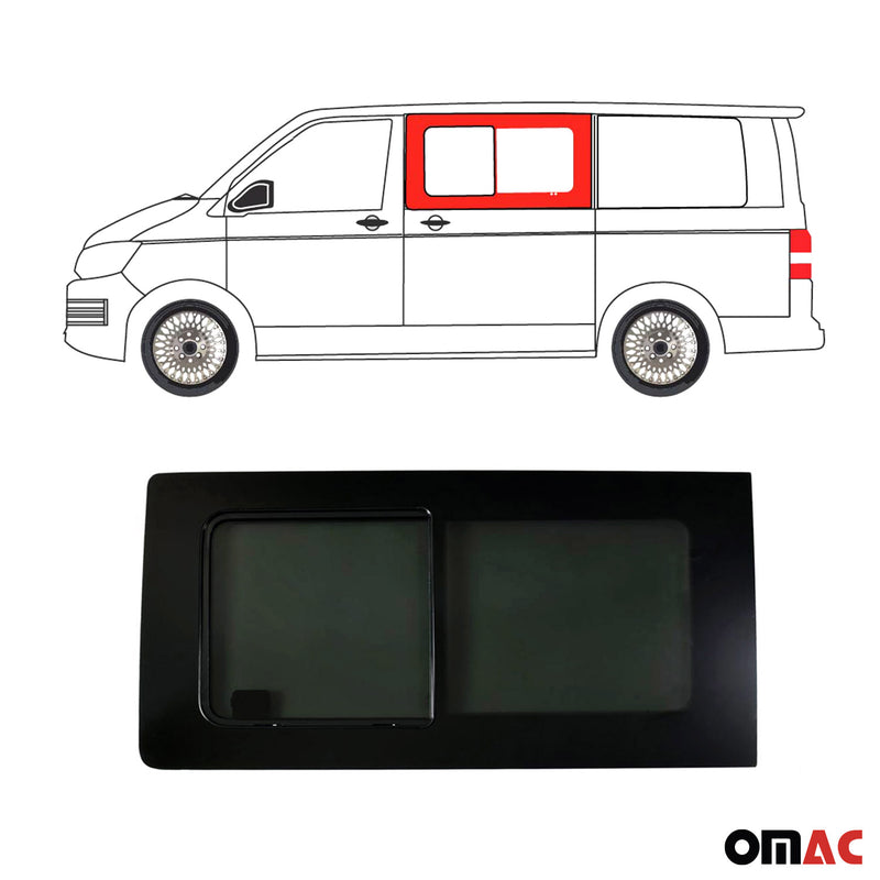 Seitenfenster Schiebefenster für VW T5 2003-2015 Links Auto Schiebetür L1 L2