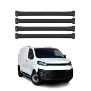 Dachträger Grundtäger für Citroen Jumpy / SpaceTourer 2016-2026 Alu Schwarz 4x
