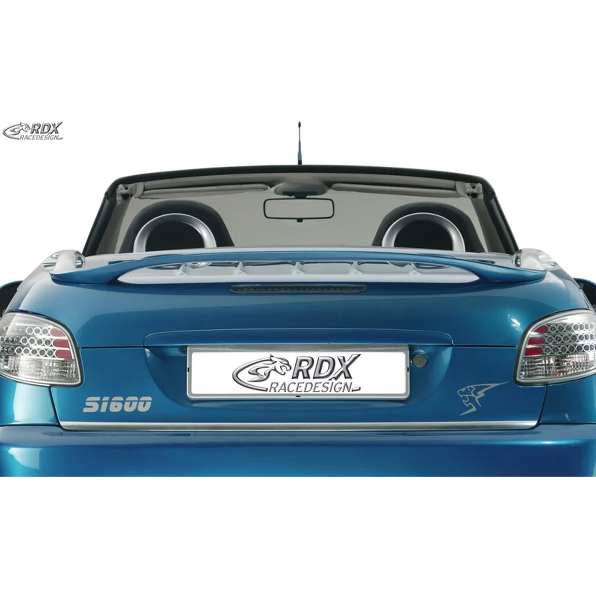 RDX Heckspoiler für Peugeot 206 CC Polyurethan TÜV