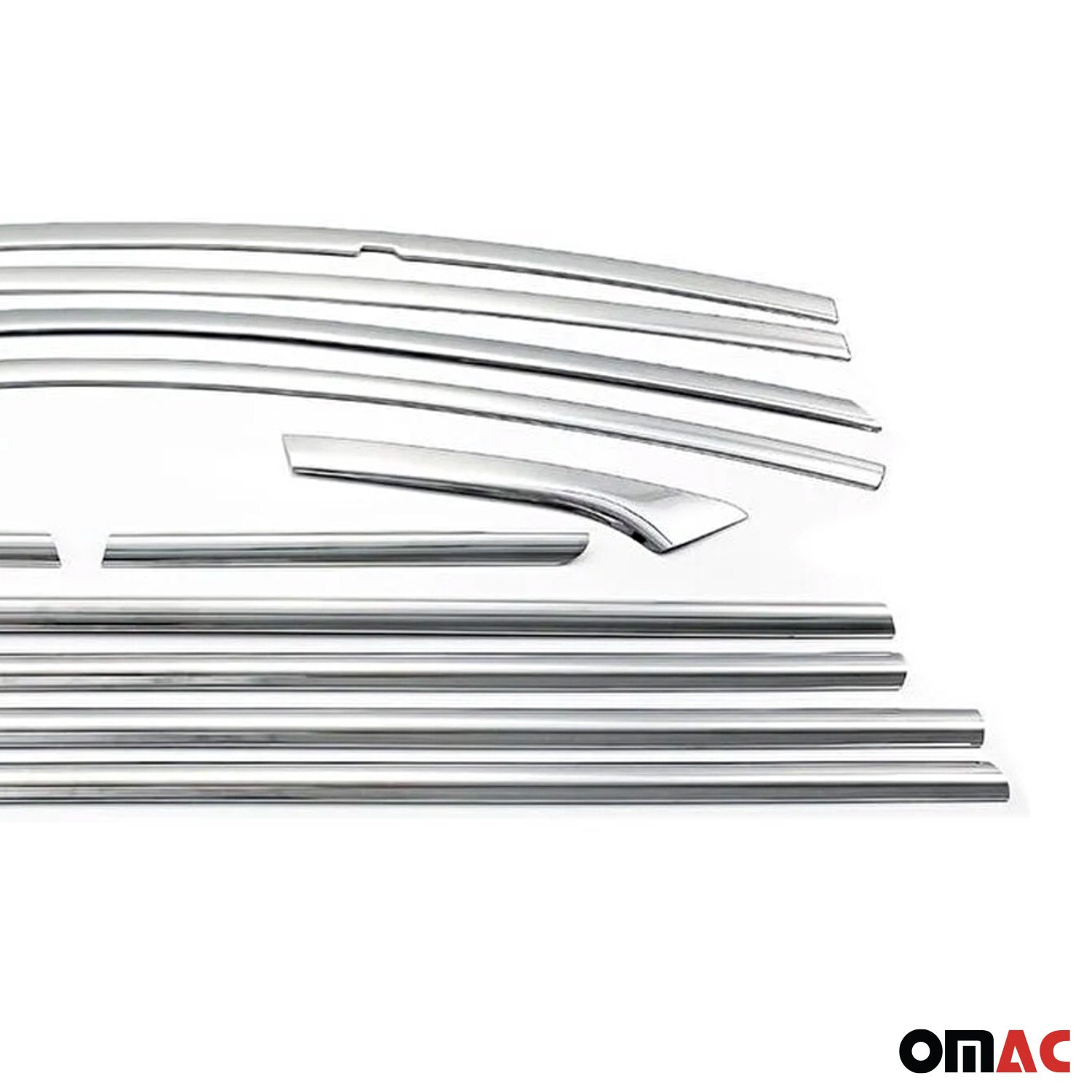 Fensterleisten Zierleisten für Chevrolet Cruze 2009-2016 Edelstahl Chrom 12tlg