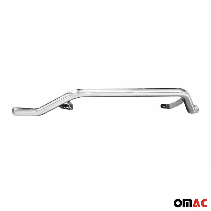 Frontbügel Frontschutzbügel für Toyota Hilux 2005-2015 Low mit ABE Stahl Silber