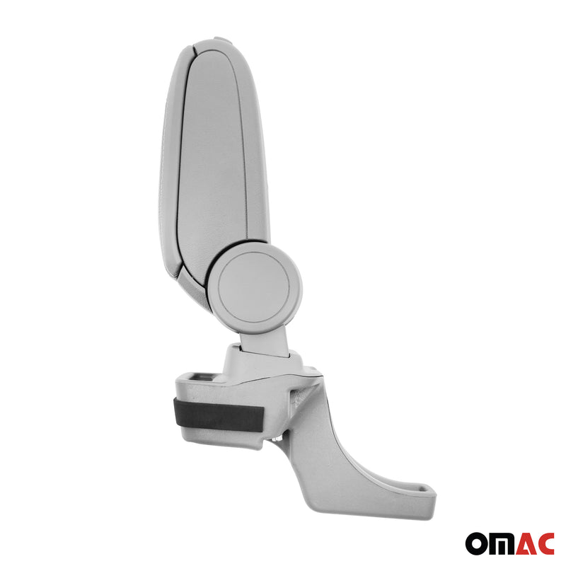 Mittelarmlehne Armlehne für Ford Transit Tourneo Courier 2014-2024 PU-Leder Grau