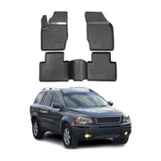 OMAC Gummimatten Fußmatten für Volvo XC90 I 2003-2014 TPE Automatten Schwarz 4x