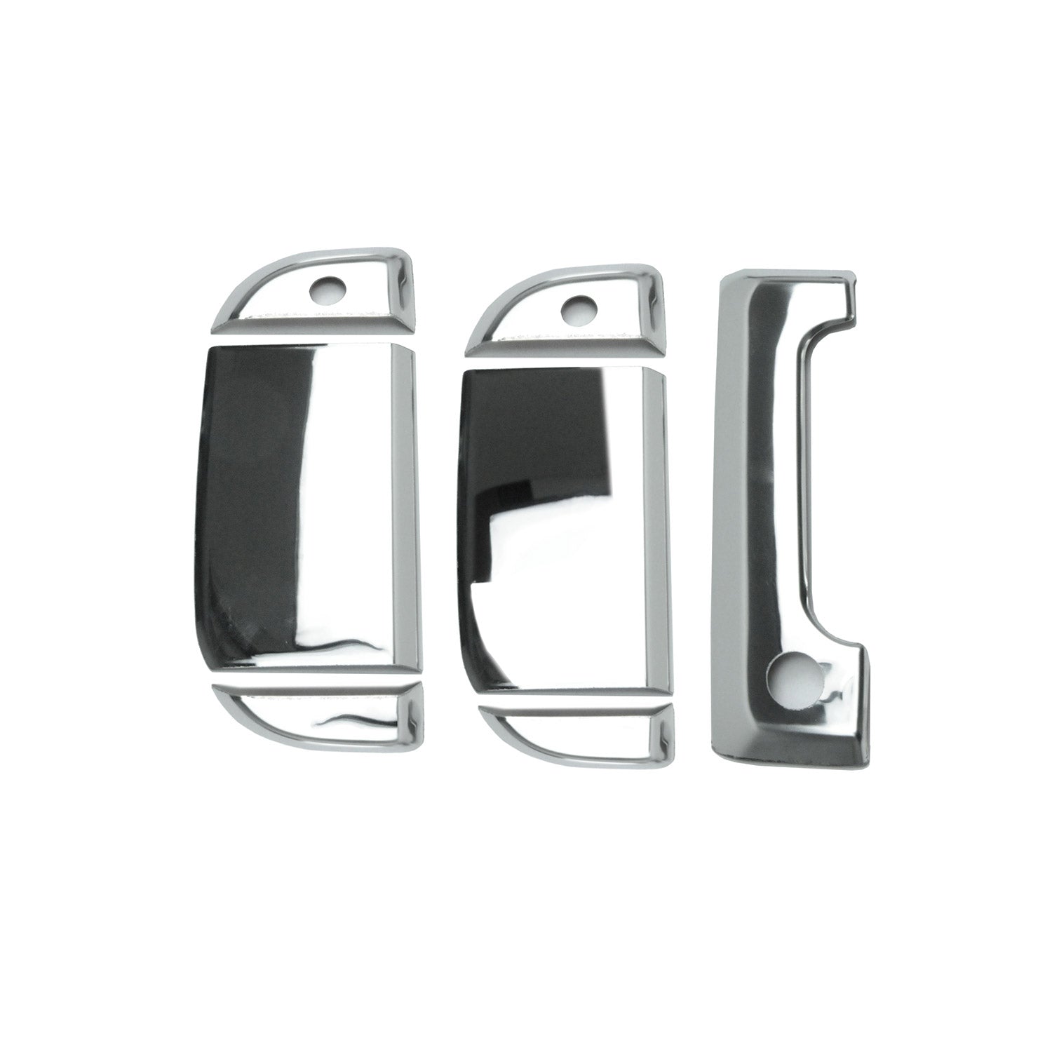 Chrom Türgriff Blende für VW T4 1990-2003 3-Tür Edelstahl 7tlg