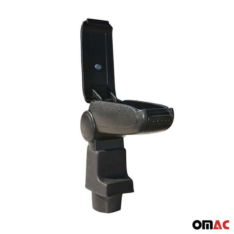 Mittelarmlehne Armlehne für Dacia Duster 2010-2017 PU-Leder ABS Schwarz