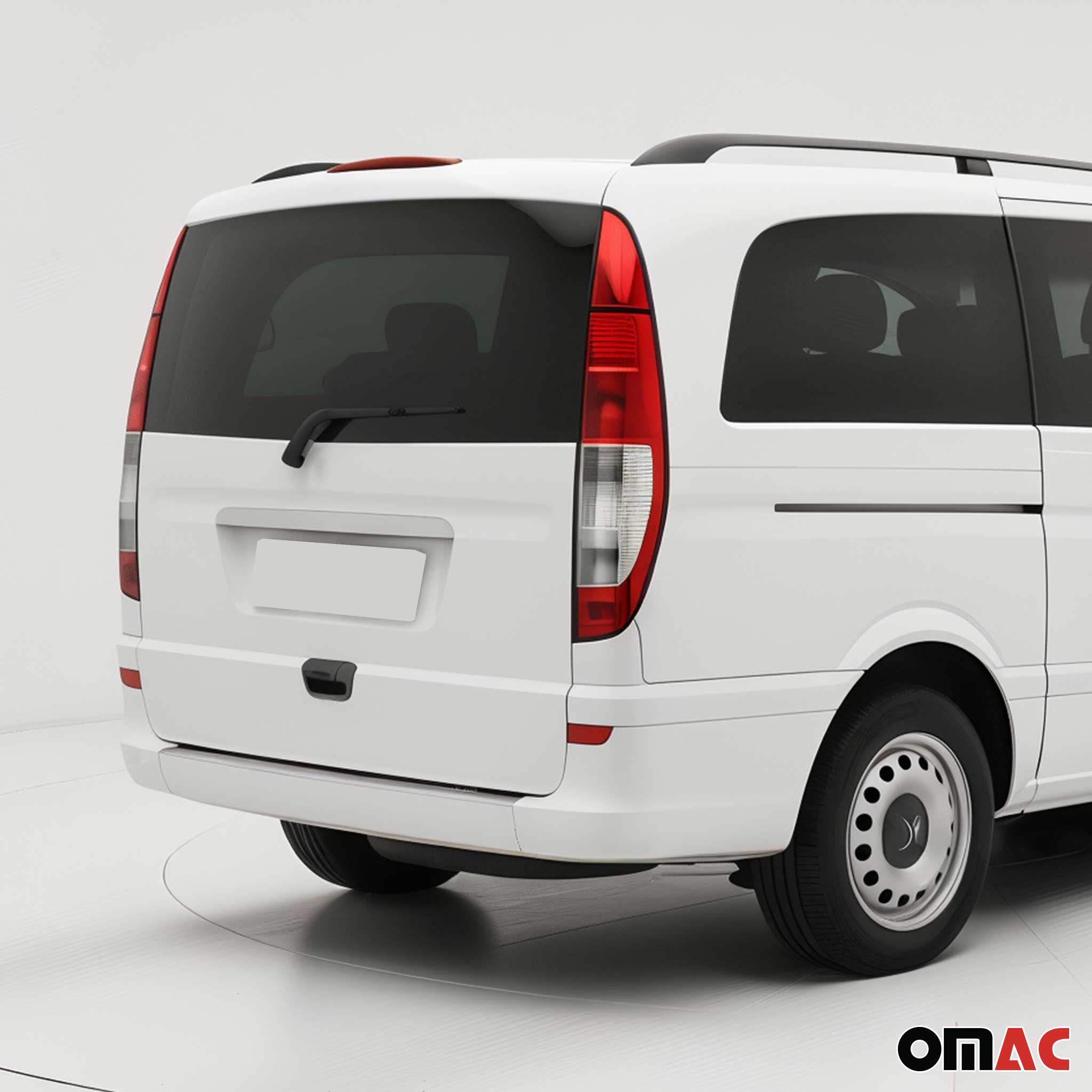 Heckklappe Kofferraumöffner Griff für Mercedes Viano 2003-2014 Edelstahl Dunkel